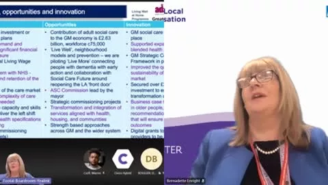 Greater Manchester Joint Health Scrutiny Committee poster