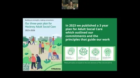 Health in Hackney Scrutiny Commission poster