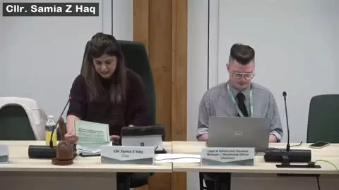 Capital Projects Sub-Committee poster